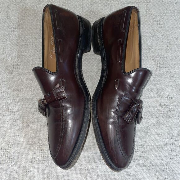 Allen Edmonds Grayson Men’s Dress Loafers Sz 11 B Brown Leather Business Formal - Picture 5 of 12